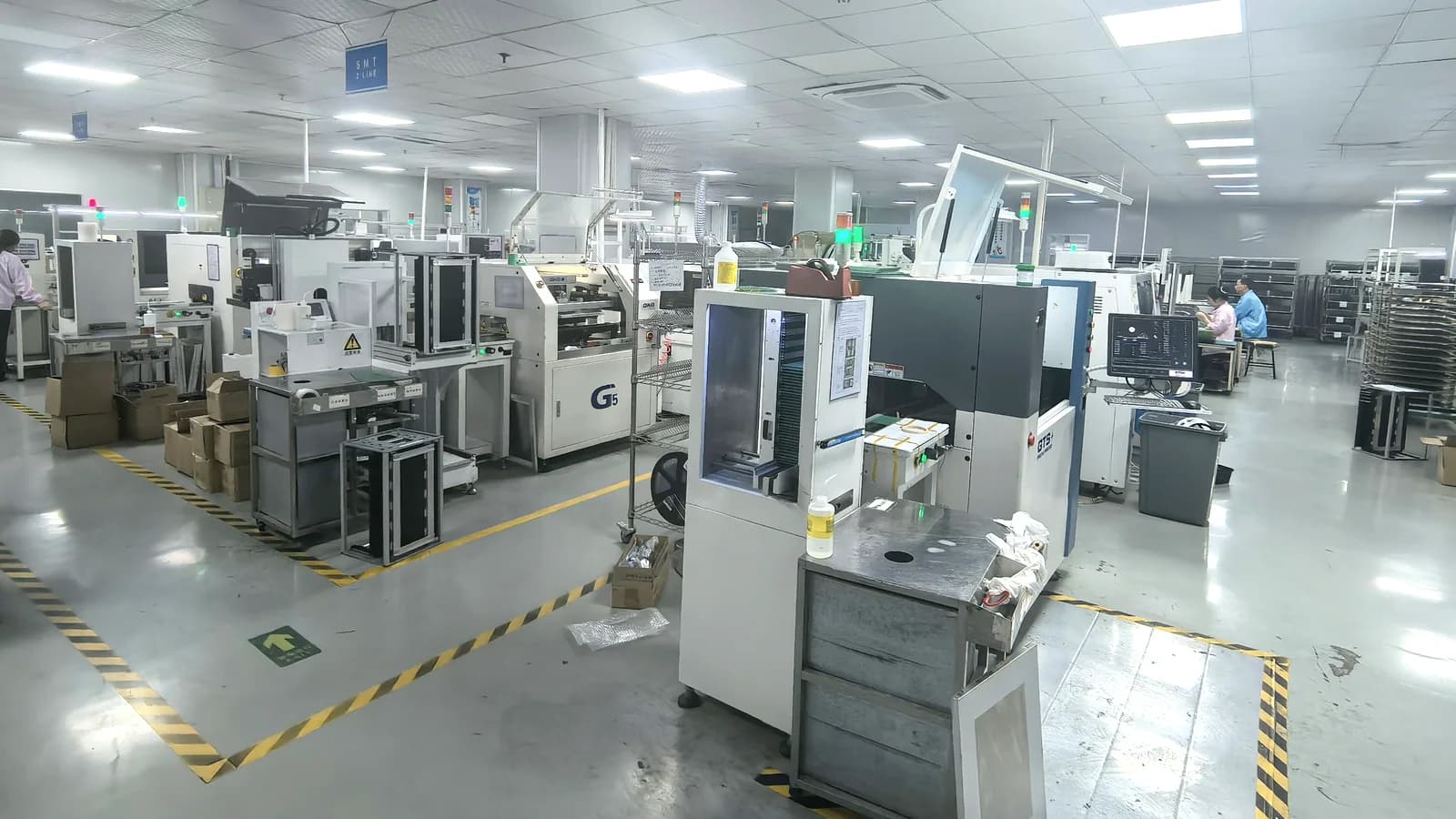 YOUNUO IET SMT production line supporting compliance evidence review