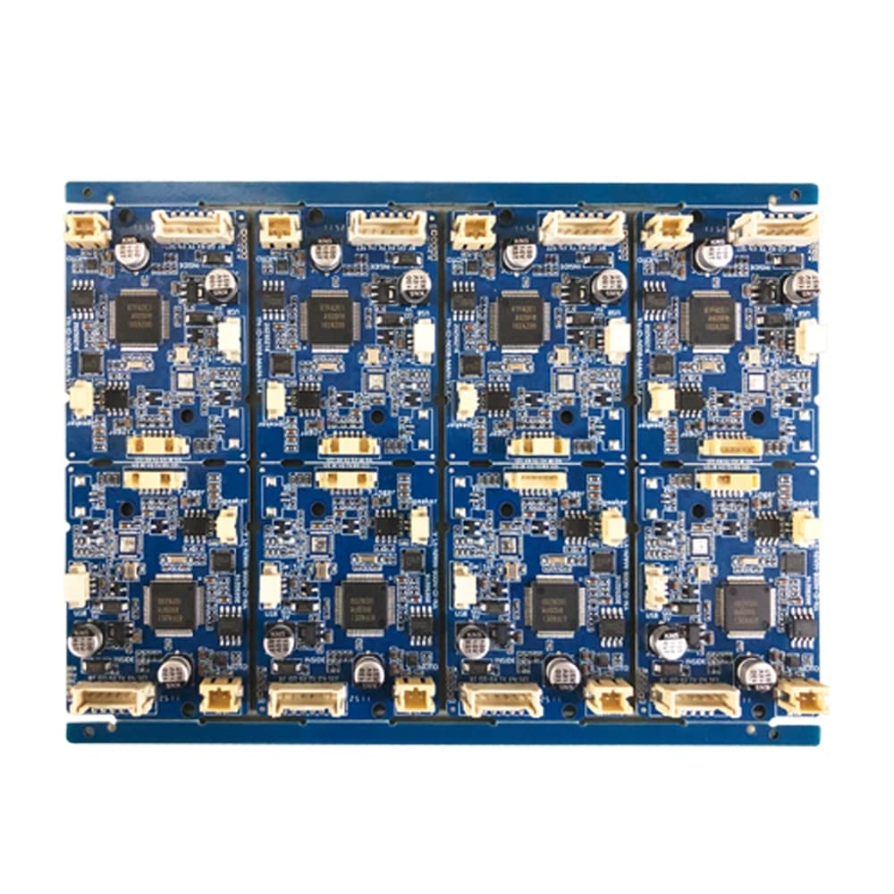 Batch smart lock controller PCBA panels prepared for product engineering and integration