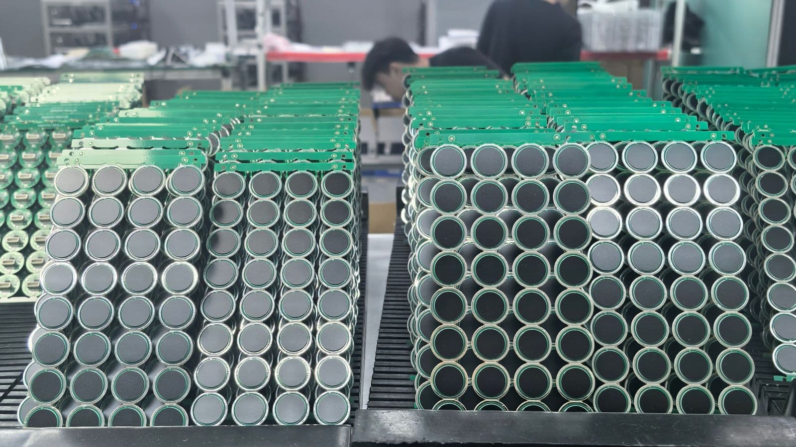 Batch fingerprint recognition modules prepared for smart lock kit integration