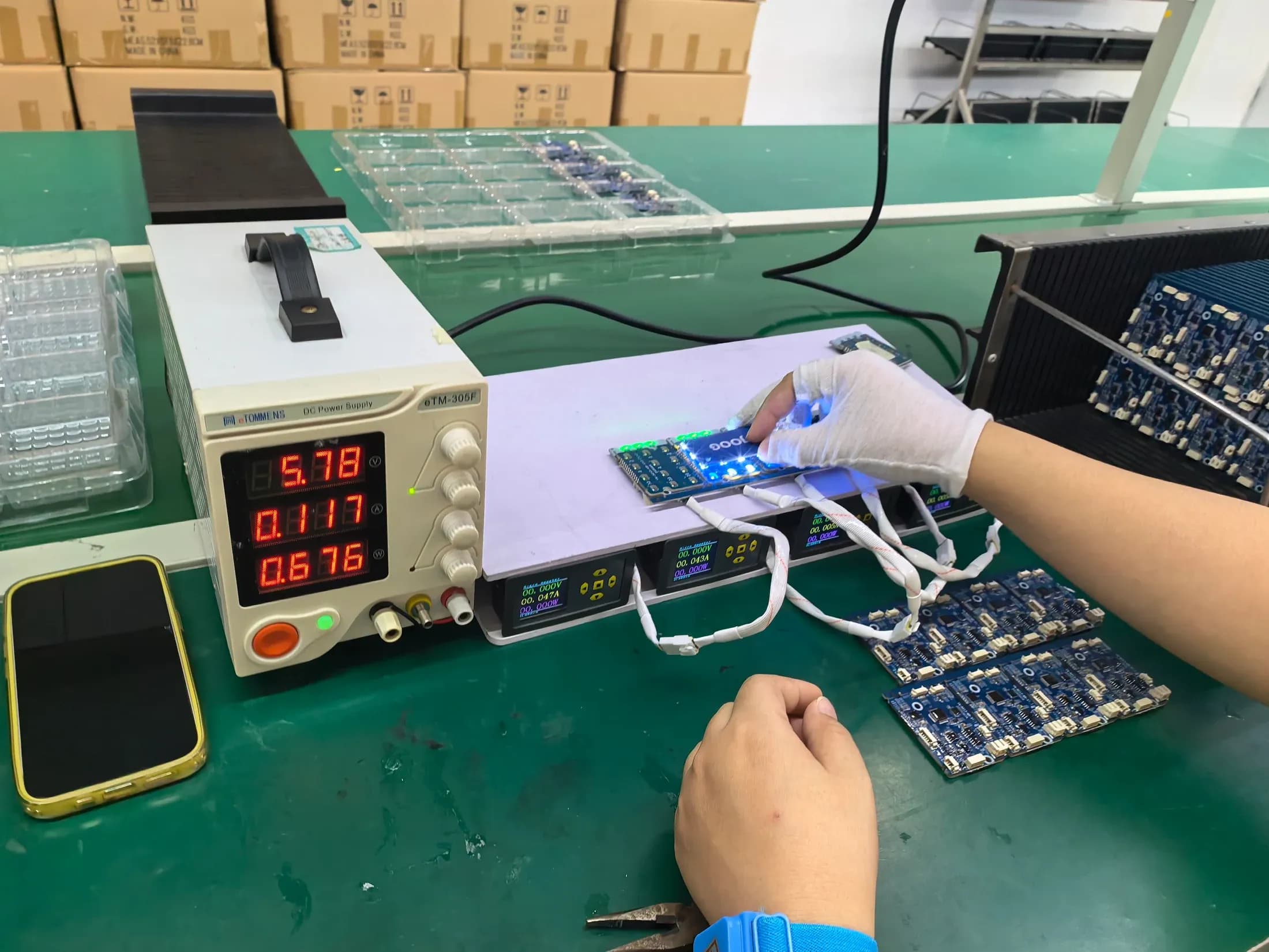PCBA functional inspection