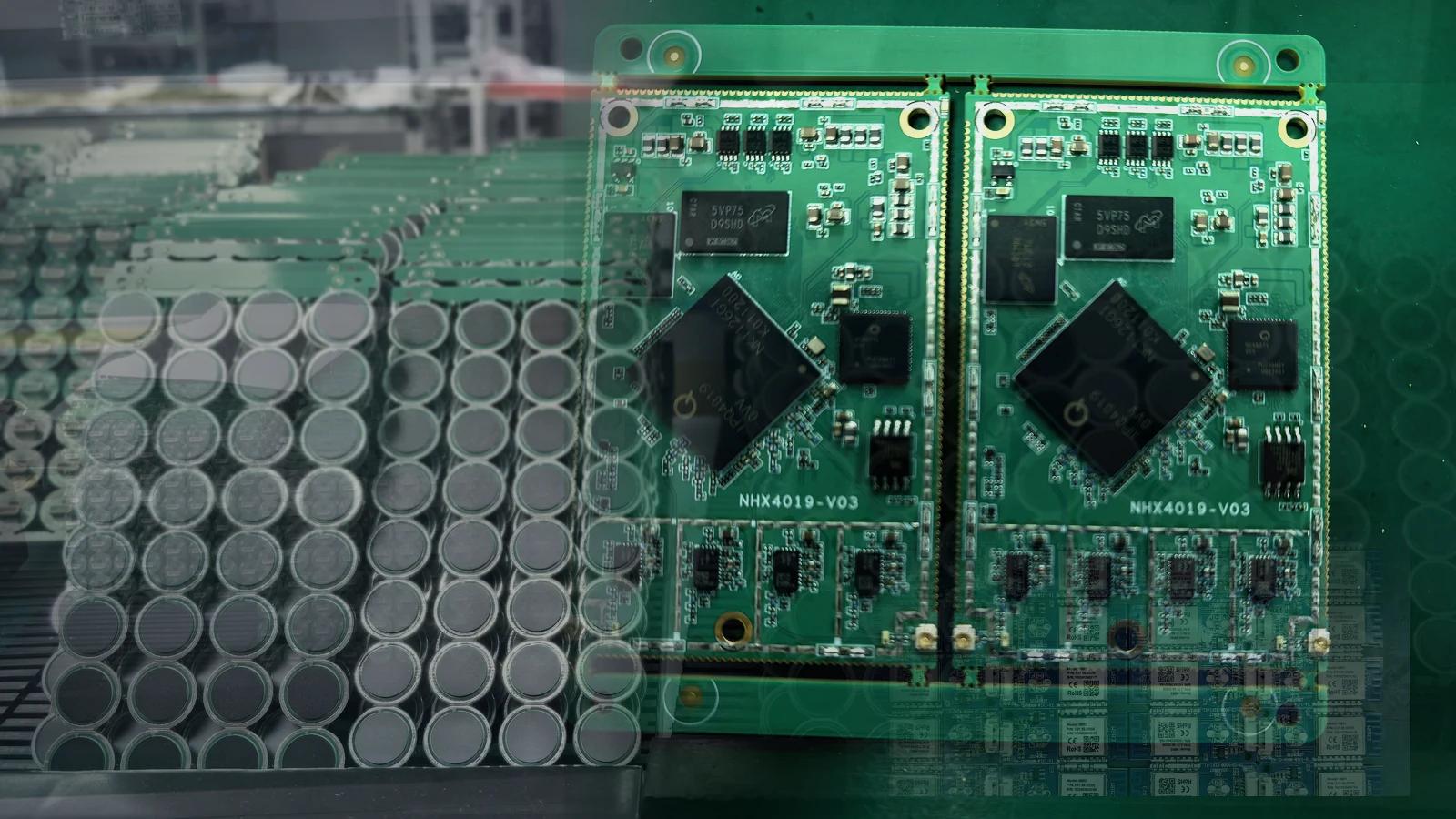 Smart lock PCBA and electronics manufacturing cooperation visual