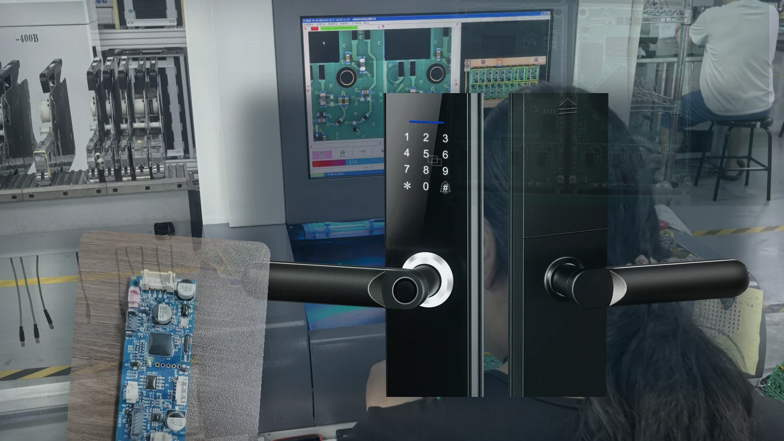 Why Do Some Smart Locks Run Out of Battery in Less Than a Week? — YOUNUO IET smart lock editorial image