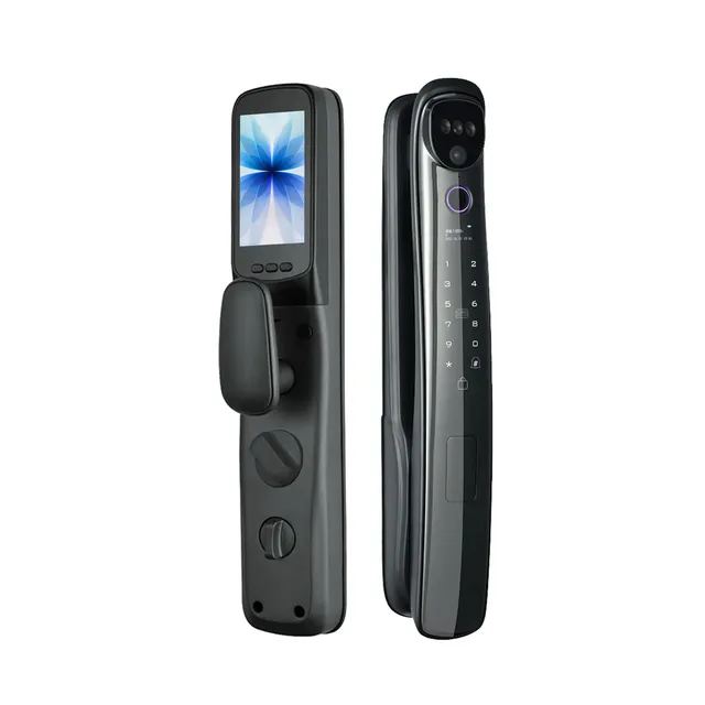 YN-DL-H003-P smart door lock front and rear panels