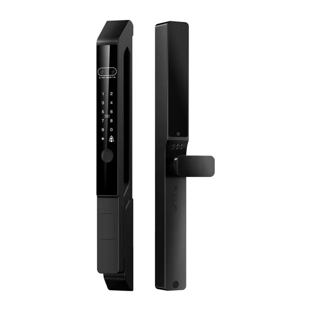YN-DL-H005-T06 3D face recognition lock front and rear panels
